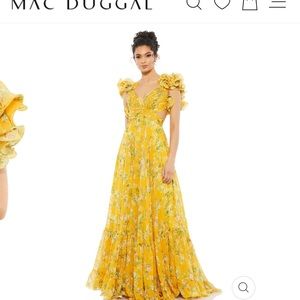 Never worn Mac Duggal dress size 0